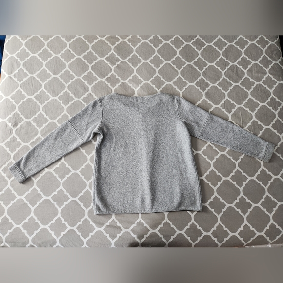 *Noon by Noor Gray Wool Blend Long Sleeve Sweater Women's Size 4 - Picture 3 of 7